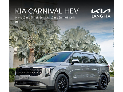 Giá xe Kia Carnival mới nhất 2026: Bảng giá, phiên bản và những điều cần biết trước khi mua