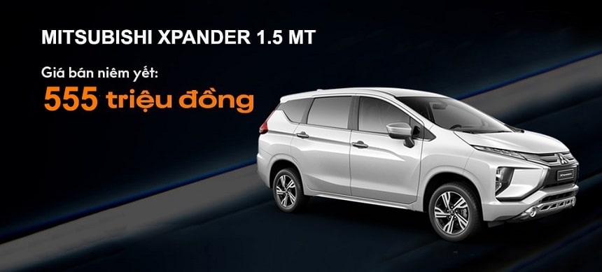 Giá xe Mitsubishi Xpander phiên bản 1.5 MT số sàn