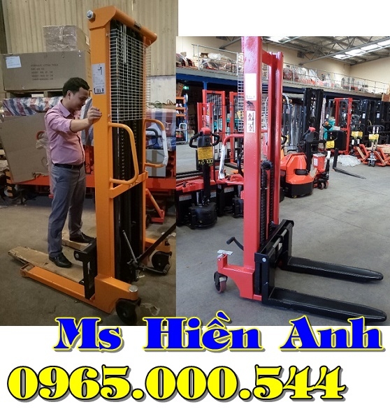 giá xe nâng tay cao thủy lực