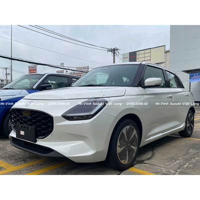 Giá Xe Suzuki Swift Hybrid 2025 Màu Trắng Mới Nhất