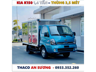 GIÁ XE TẢI KIA K150 THÙNG KÍN TẢI TRỌNG 1,49 TẤN MỚI NHẤT