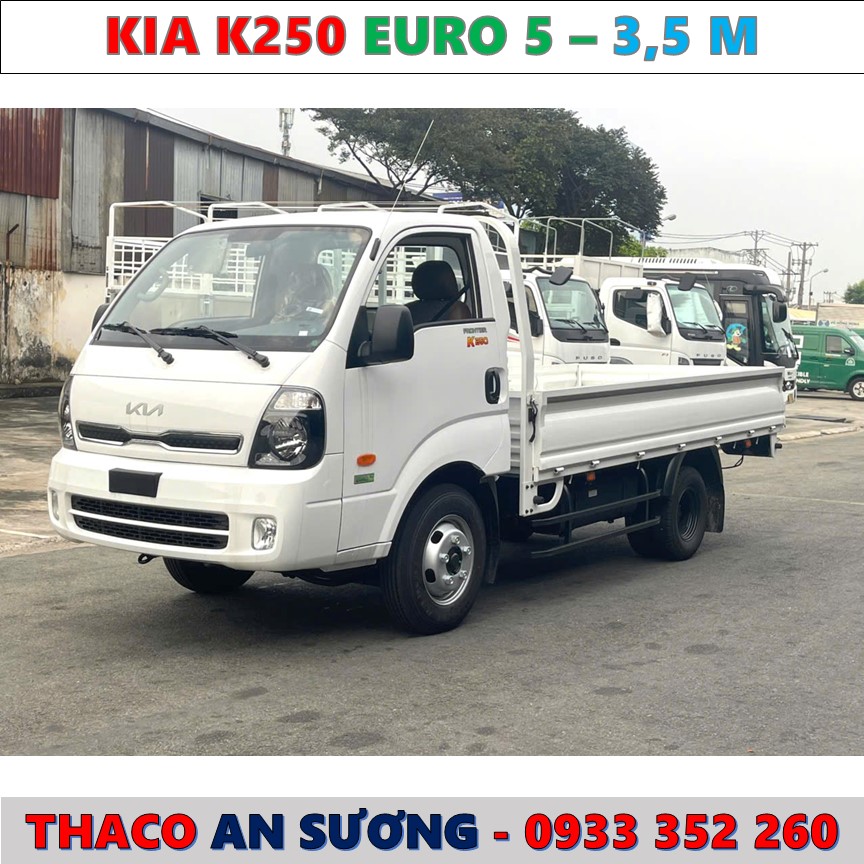 GIÁ XE TẢI KIA K250 MỚI NHẤT EURO 5