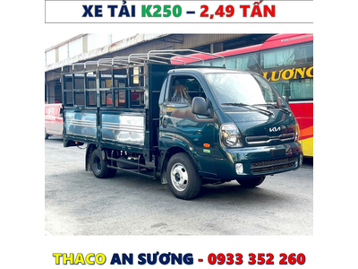 GIÁ XE TẢI KIA K250 MUI BẠT 2,5 TẤN MỚI