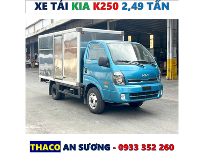 GIÁ XE TẢI KIA K250 THÙNG KÍN MỚI 2026