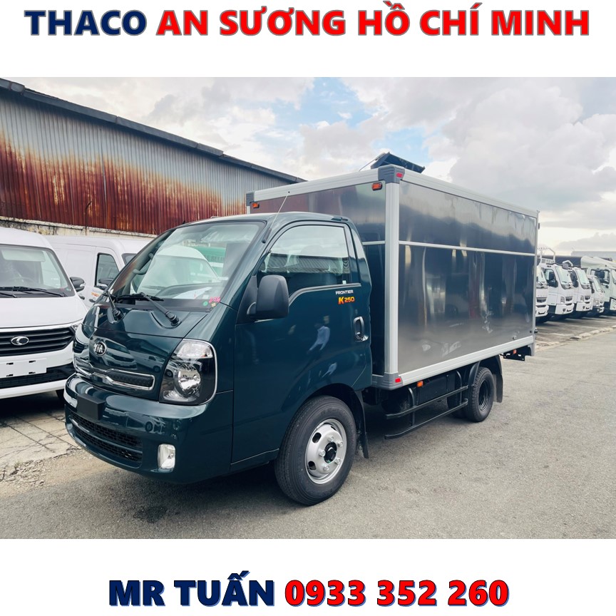 GIÁ XE TẢI KIA K250 THÙNG KÍN MỚI NHẤT