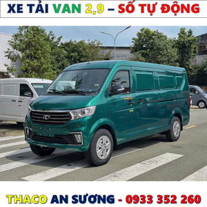 GIÁ XE TẢI VAN THACO SỐ TỰ ĐỘNG TF480V THÙNG 2,9 MÉT