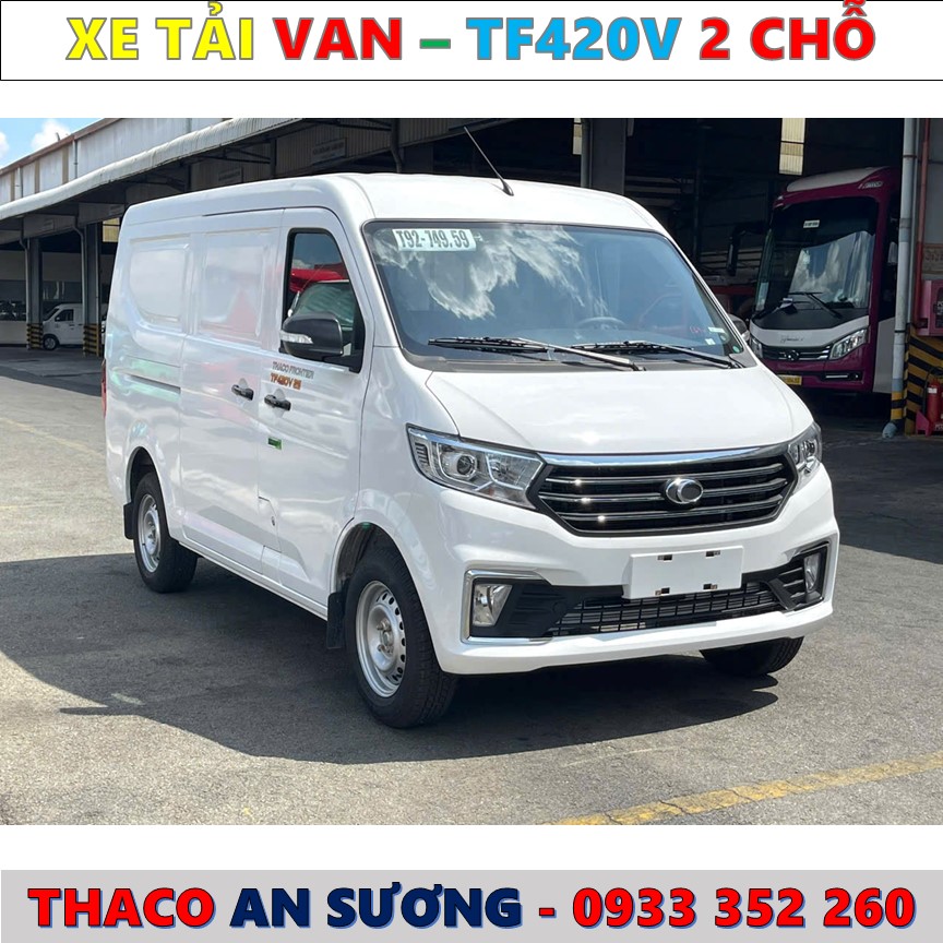 GIÁ XE TẢI VAN THACO TF420V 2 CHỖ MỚI 2025