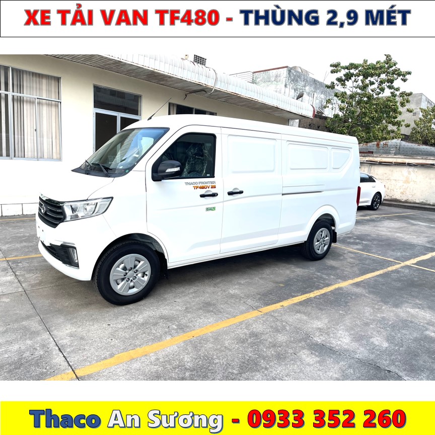 GIÁ XE TẢI VAN THACO TF480V 2 CHỖ MỚI NHẤT