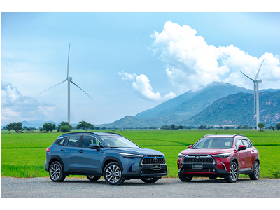 Giá xe Toyota Corolla Cross niêm yết và lăn bánh tháng 7/2023