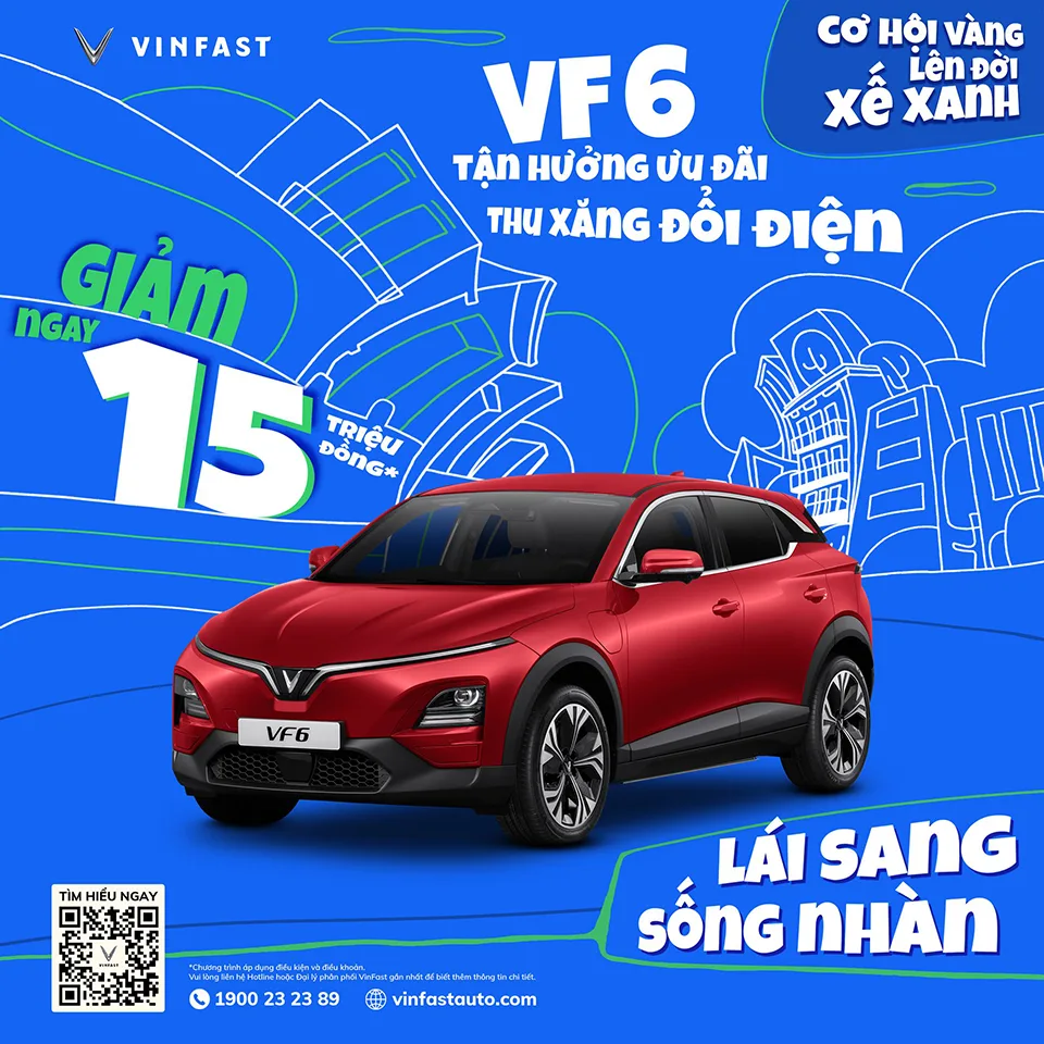 Giá xe VinFast tháng 4/2026