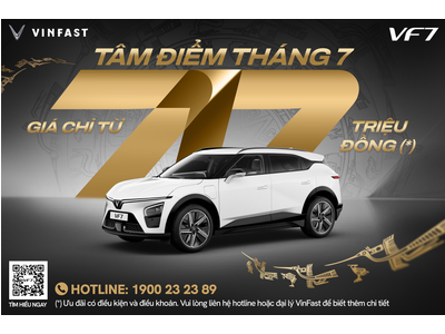 GIÁ XE VINFAST VF7 MỚI NHẤT TẠI VINFAST LONG BIÊN