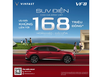 GIÁ XE VINFAST VF8 TẠI VINFAST LONG BIÊN THÁNG 7