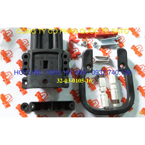 Giắc cắm/ phích cắm/ phích sạc xe nâng Reals 160A 150V, 25mm F