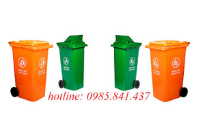 Giảm giá đặc biệt thùng rác 120 lít, 240 lít, 660 lít, thùng rác công cộng