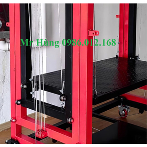 GIÀN GIÁO NÂNG HẠ BẰNG ĐIỆN NÂNG CAO 3M GẤP GỌN HD VIỆT NAM