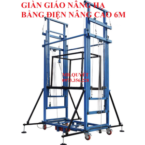 GIÀN GIÁO NÂNG HẠ BẰNG ĐIỆN  NÂNG CAO 6M HD VIỆT NAM