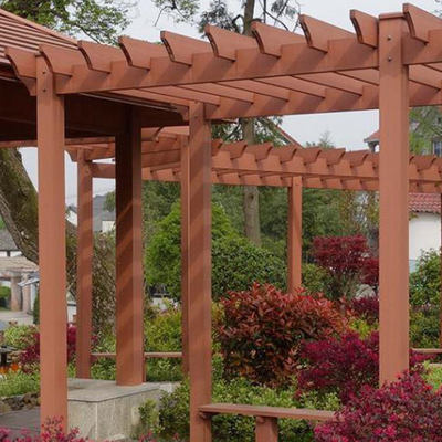 GIÀN HOA - PERGOLA GỖ NHỰA
