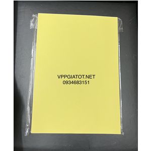 Giấy bìa vàng A4