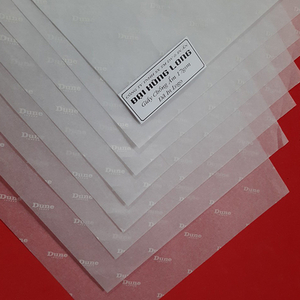 Giấy chống ẩm poluya đã in Logo - Định lượng 17g