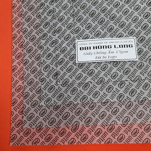 Giấy chống ẩm poluya đã in Logo - Định lượng 17g