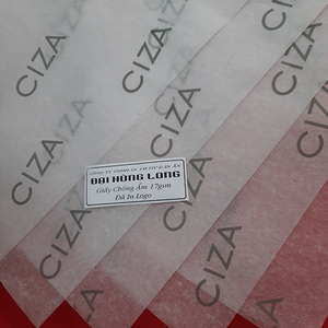 Giấy chống ẩm poluya đã in Logo - Định lượng 17g