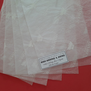 Giấy chống ẩm poluya đã in Logo - Định lượng 17g