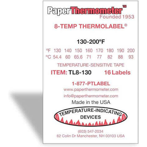 Giấy đo nhiệt độ 8-Temp THERMOLABEL® / nhãn nhiệt 8-Temp THERMOLABEL®