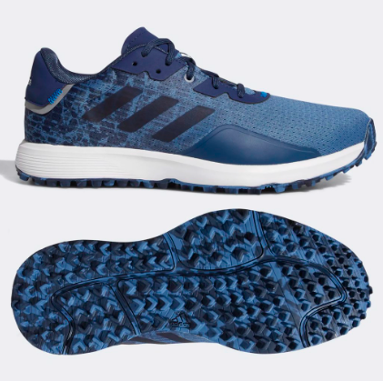 Giày golf nam S2G SL GZ3882 Spikeless Xanh hiệu Adidas