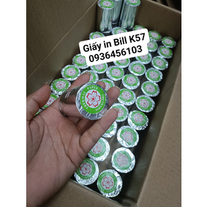 Giấy in hóa đơn cho máy pos quẹt thẻ ngân hàng - Giấy in bill K57*38mm