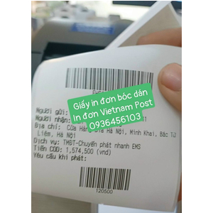 Máy in đơn hàng Vietnam Post kết nối điện thoại Iphone