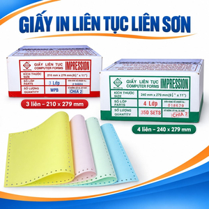 Giấy In Liên Tục Liên Sơn các mã