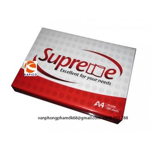Giấy in A4 Supreme 70gsm