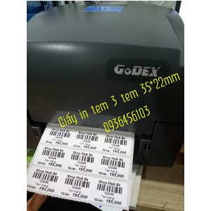 Giấy in tem mã vạch 3 tem khổ 35*22mm