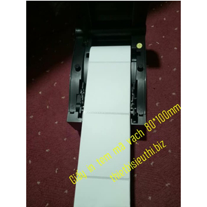 Giấy in tem mã vận đơn 80*100mm (Giấy in tem nhiệt 80*100mm)