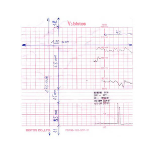 Giấy monitor sản khoa Bistos BT-300, FS130-120-30R-01 (130x120x300)