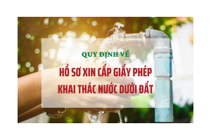 Giấy phép khai thác nước dưới đất
