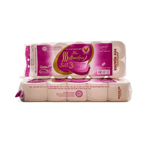 Giấy vệ sinh 10 cuộn, có lõi