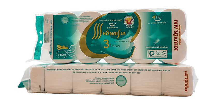 Giấy Vệ Sinh 10 Cuộn Không Lõi