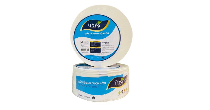 Giấy Vệ Sinh Cuộn Lớn Posy 700g