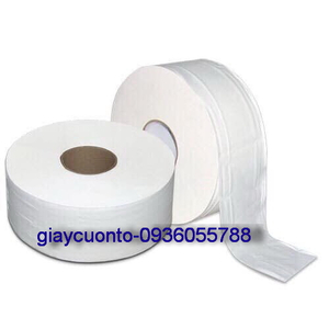 Giấy vệ sinh cuộn to 500 ,2lop