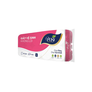 giấy vệ sinh posy 10 cuộn, 4 lớp
