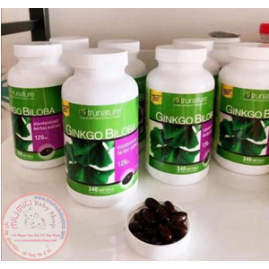 Ginkgo Biloba 120mg - viên bổ não - tuần hoàn máu của Mỹ 340 viên 🇺🇸