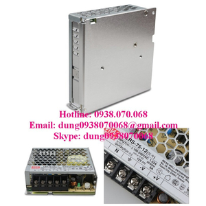 Giới thiệu Bộ nguồ MEAN WELL LRS-75-48, LRS-75-5,LRS-75-12, LRS-75-15, LRS-75-24, LRS-75-36