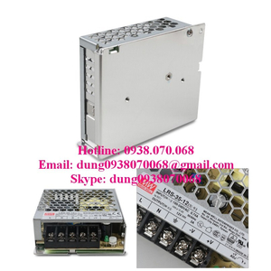 Giới thiệu Bộ Nguồn MEAN WELL LRS-35-48, LRS-35-5,LRS-35-12,LRS-35-15,LRS-35-24, LRS-35-36