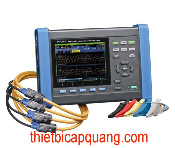 Giới thiệu máy đo lượng điện năng Hioki PQ3100