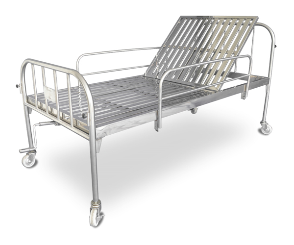 Giường 1 tay quay inox