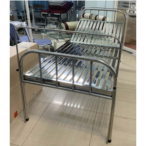 Giường inox nâng đầu