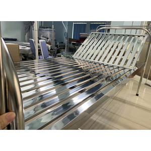 Giường inox nâng đầu
