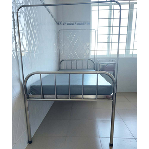 Giường inox nâng đầu