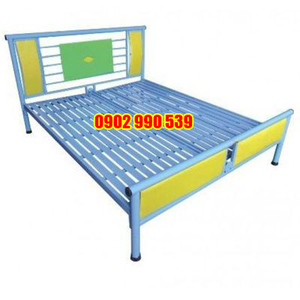 Giường sắt hộp 1m2